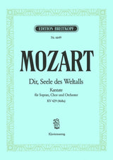 Mozart: Dir, Seele des Weltalls, K. 429 (468a)