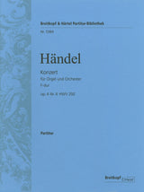 Handel: Organ Concerto in F Major, HWV 292, Op. 4, No. 4