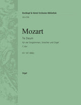 Mozart: Te Deum laudamus, K. 141 (66b)