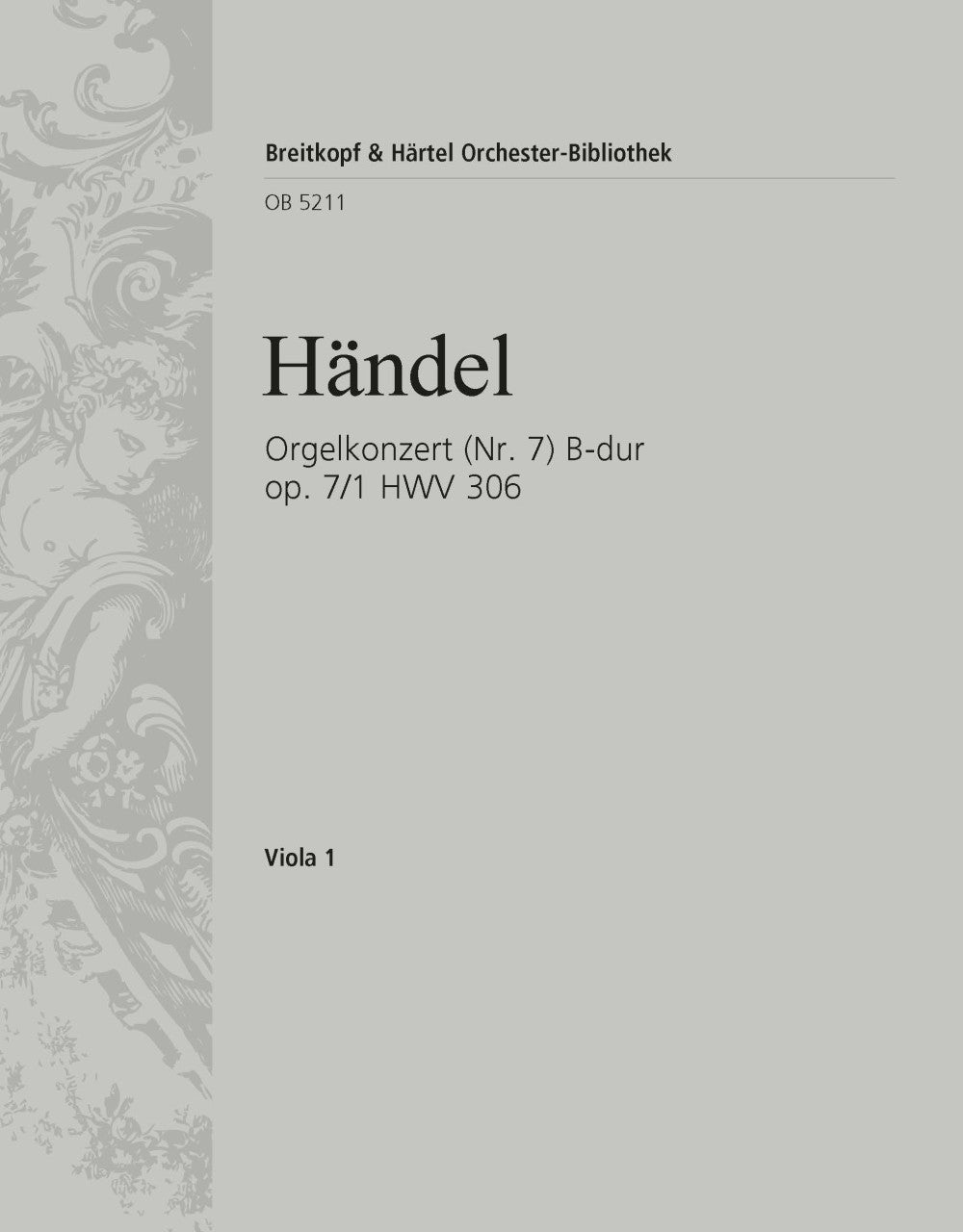 Handel: Organ Concerto in B-flat Major, HWV 306, Op. 7, No. 1