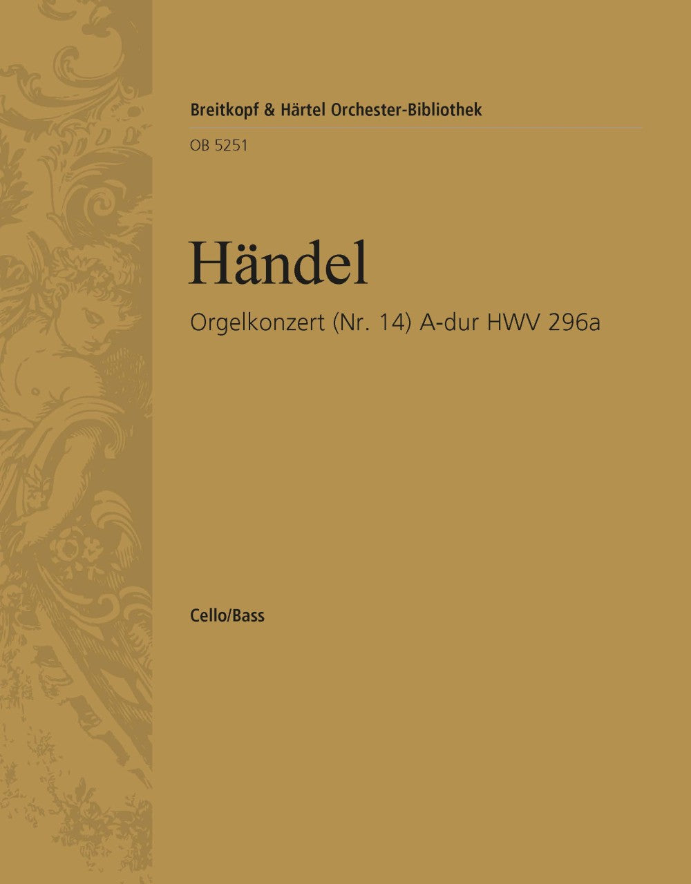 Handel: Organ Concerto in A Major, HWV 296a