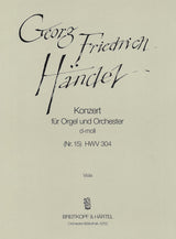 Handel: Organ Concerto in D Minor, HWV 304