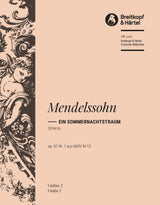 Mendelssohn: Scherzo from A Midsummer Night's Dream, MWV M 13, Op. 61