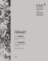 Handel: Organ Concerto in G Minor, HWV 289, Op. 4, No. 1