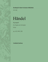 Handel: Organ Concerto in B-flat Major, HWV 290, Op. 4, No. 2