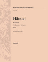 Handel: Organ Concerto in B-flat Major, HWV 290, Op. 4, No. 2