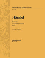 Handel: Organ Concerto in B-flat Major, HWV 290, Op. 4, No. 2