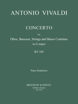 Vivaldi: Concerto for Oboe and Bassoon in G Major, RV 545