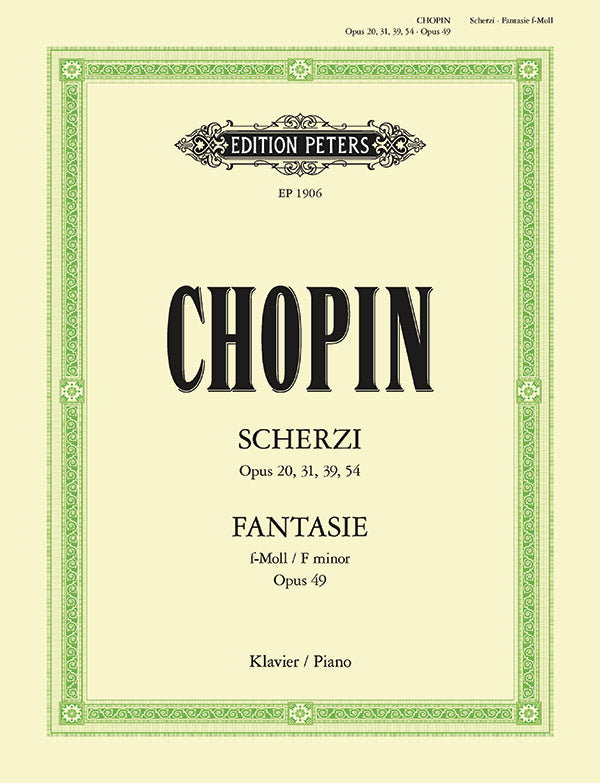 Chopin: Scherzos and Fantasy in F Minor