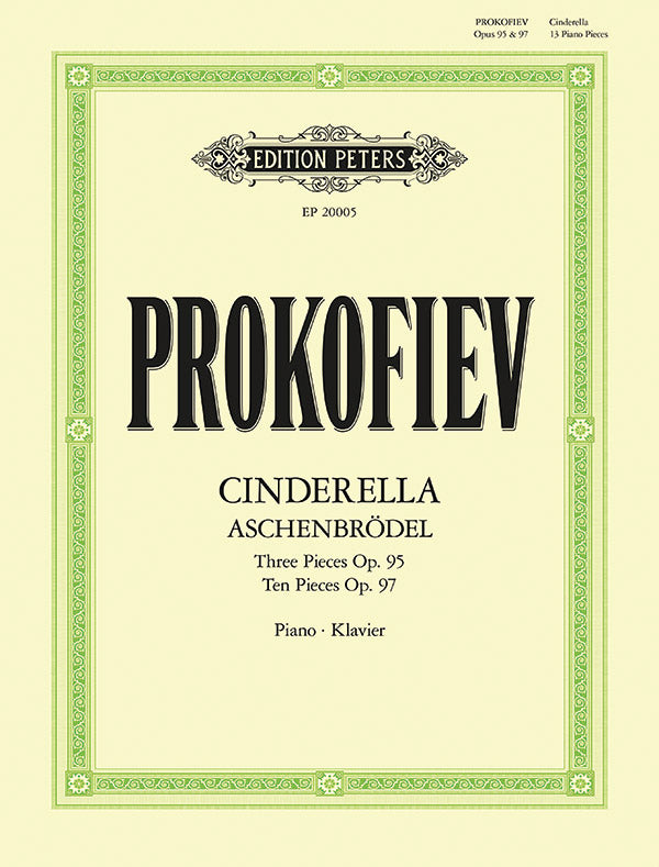 Prokofiev: 13 Pieces from "Cindarella", Opp. 95 & 97