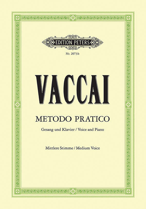 Vaccai: Metodo pratico de canto