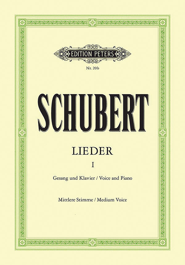 Schubert: Lieder - Volume 1