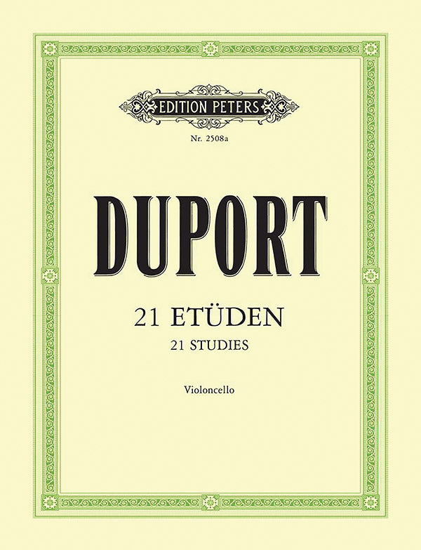 Duport: 21 Cello Etudes