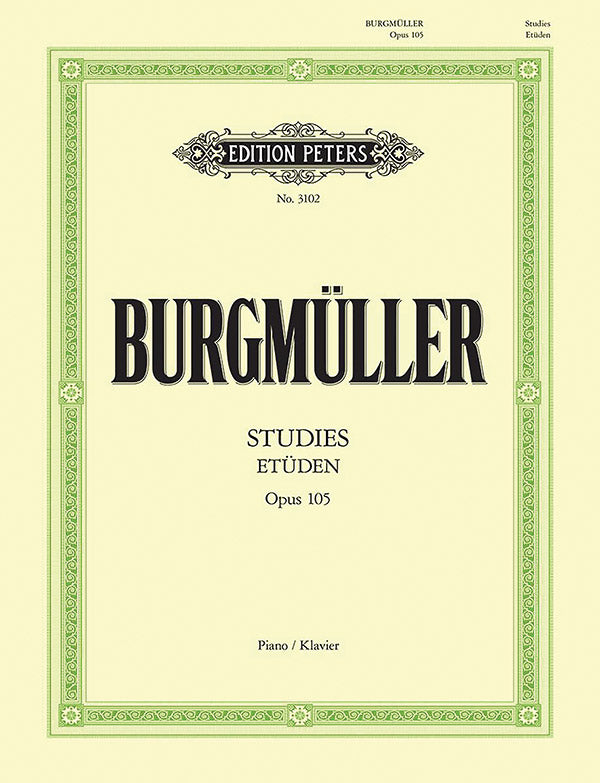 Burgmüller: 12 Brilliant and Melodious Studies, Op. 105