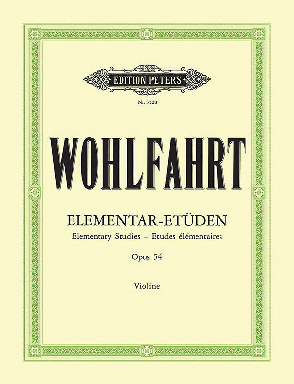 Wohlfahrt: 40 Elementary Studies, Op. 54