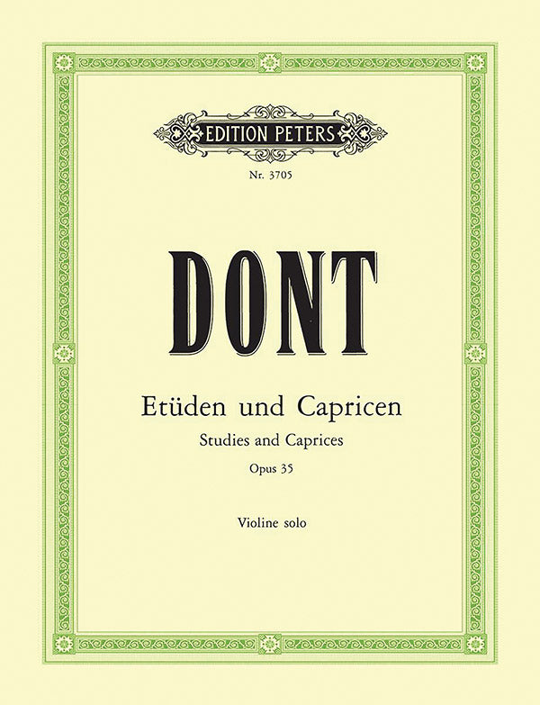 Dont: 24 Etudes and Caprices, Op. 35