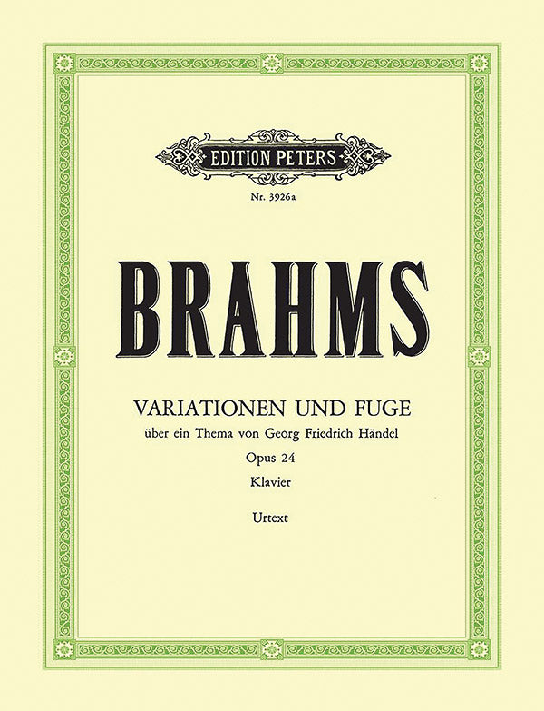 Brahms: Handel Variations, Op. 24