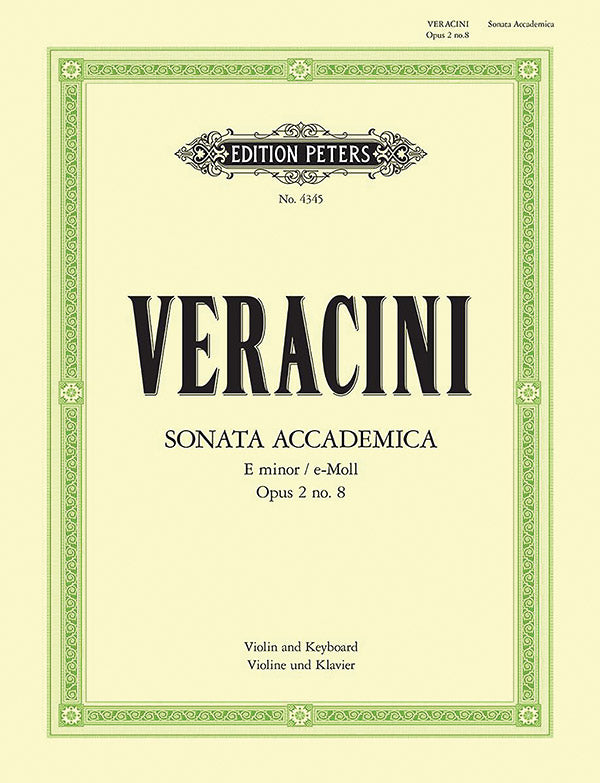 Veracini: Sonata Accademica in E Minor, Op. 2, No. 8