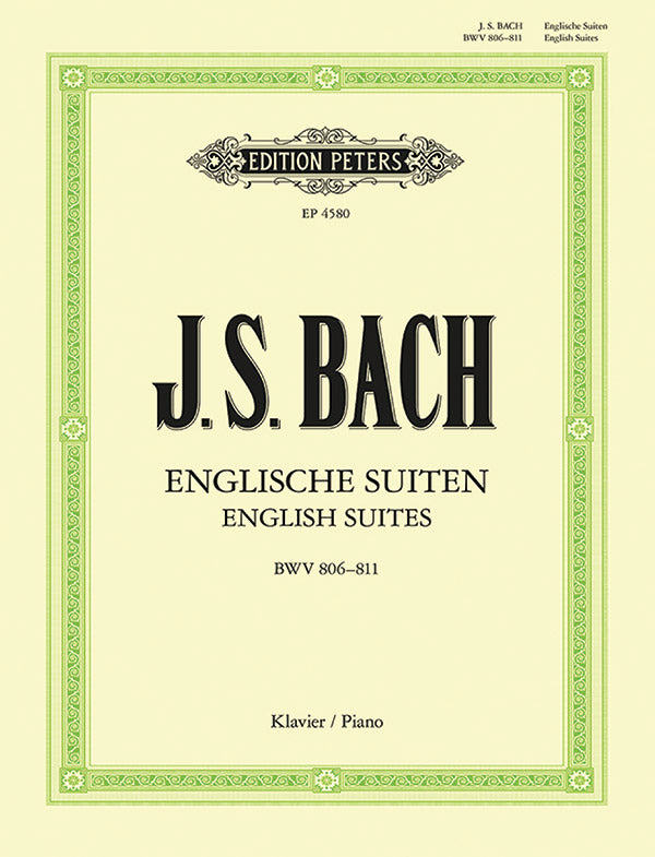 Bach: English Suites BWV 806-811