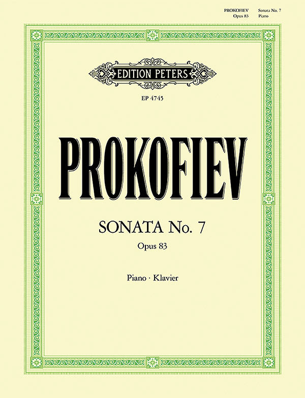 Prokofiev: Sonata No. 7 for Piano, Op. 83