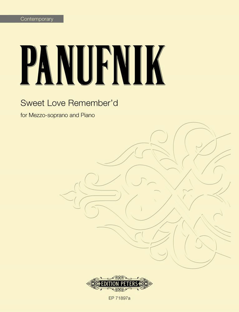 Panufnik: Sweet Love Remember'd