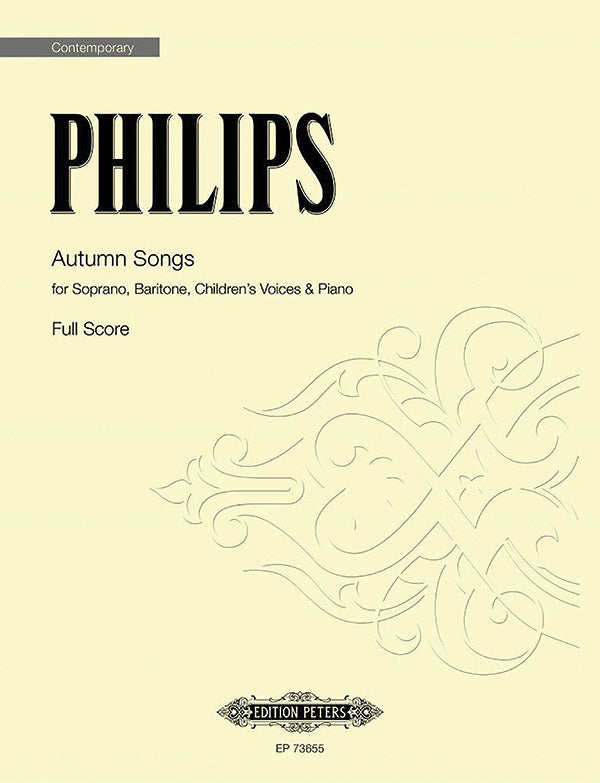 Julian Philips: Autumn Songs (Full Score)