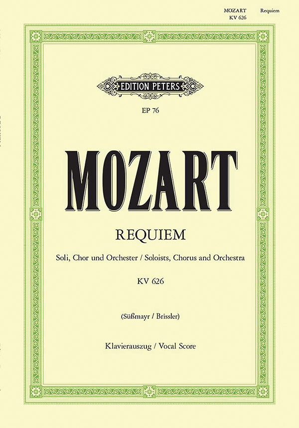 Mozart: Requiem in d Minor K626