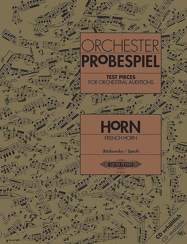 Test Pieces for Orchestral Auditions - Horn