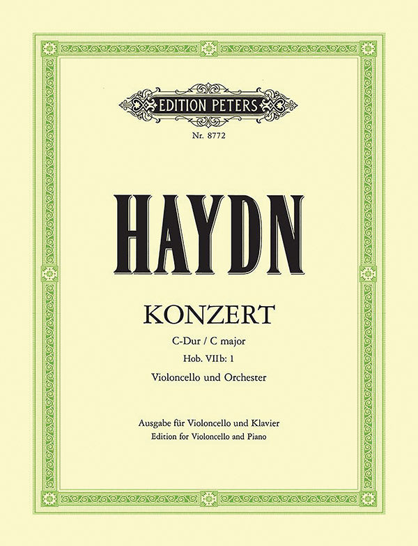 Haydn: Cello Concerto in C Major, Hob. VIIb:1