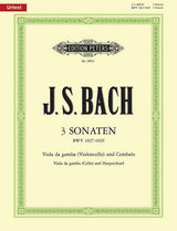 Bach: 3 Gamba (Cello) Sonatas, BWV 1027-1029