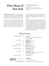 Flute Music of New York