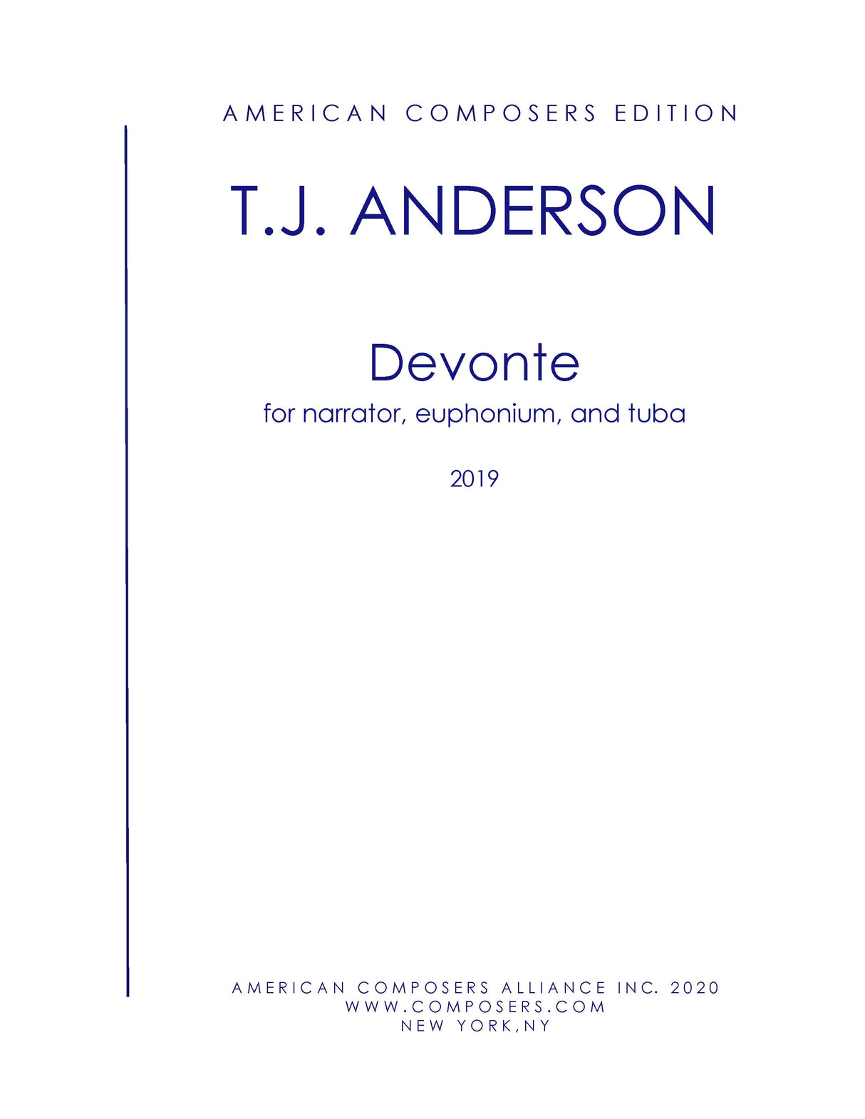 T.J. Anderson: Devonte