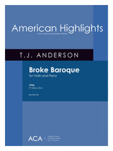 T.J. Anderson: Broke Baroque