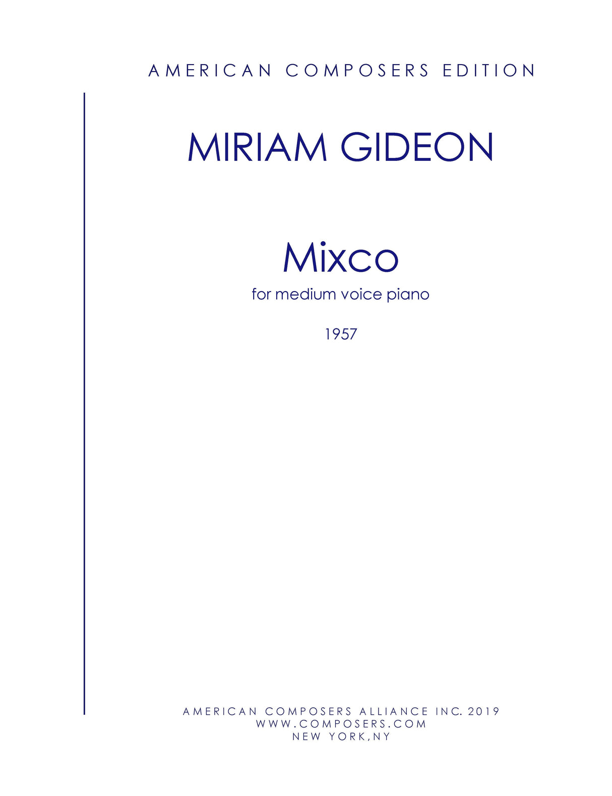 Gideon: Mixco