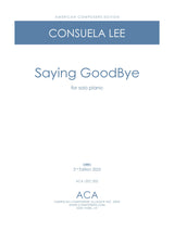 Lee: Saying Goodbye