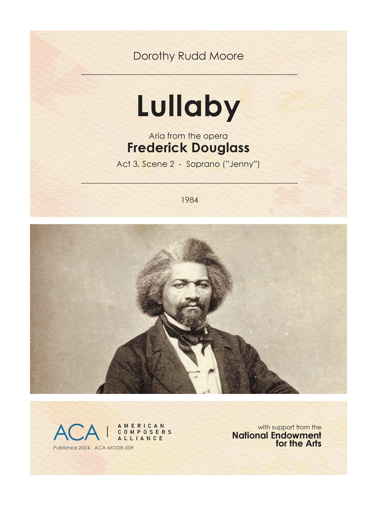 Moore: Lullaby from "Frederick Douglass"