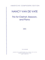 Vate: Trio for Clarinet, Bassoon and Piano