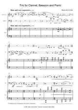 Vate: Trio for Clarinet, Bassoon and Piano