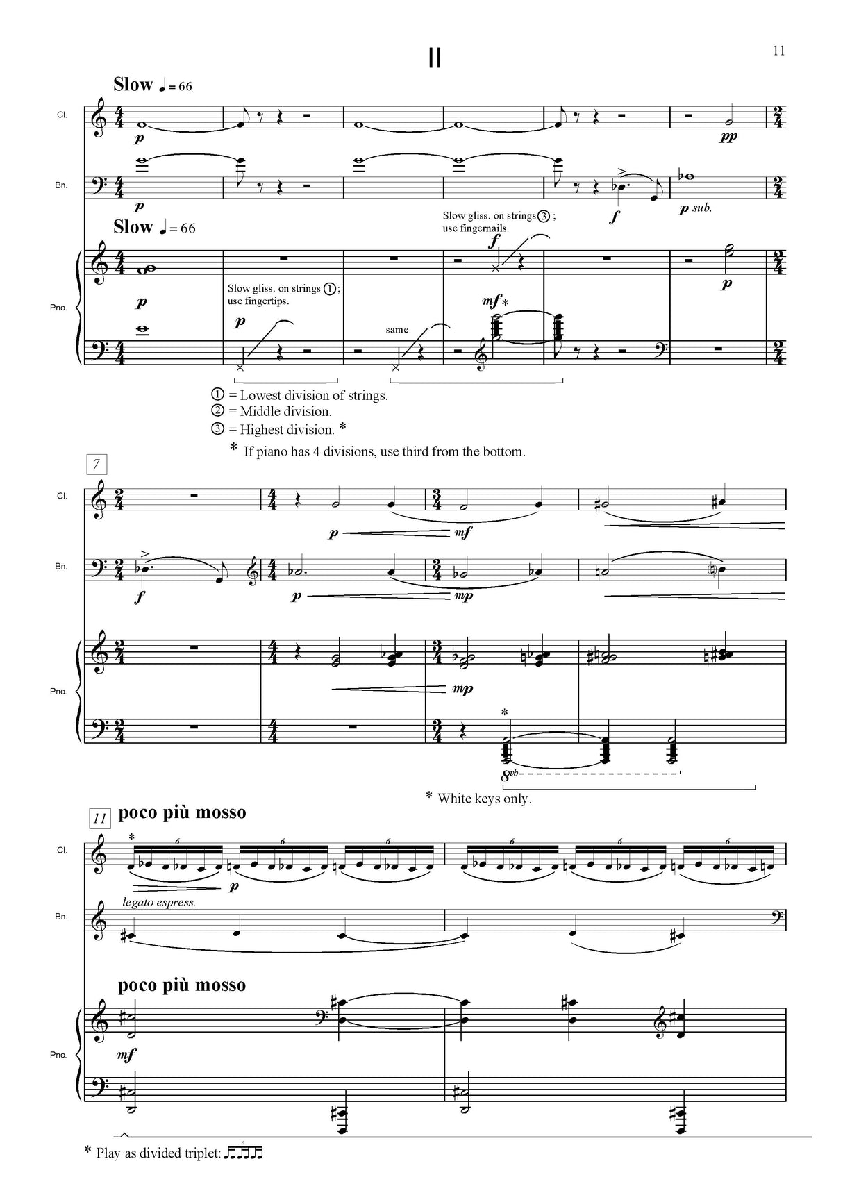 Vate: Trio for Clarinet, Bassoon and Piano