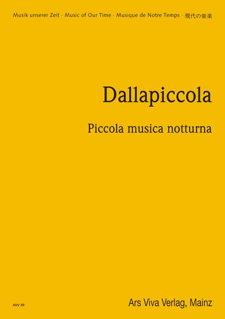 Dallapiccola: Piccola musica notturna