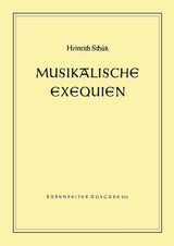 Schütz: Musikalische Exequien, SWV 279–281, Op. 7