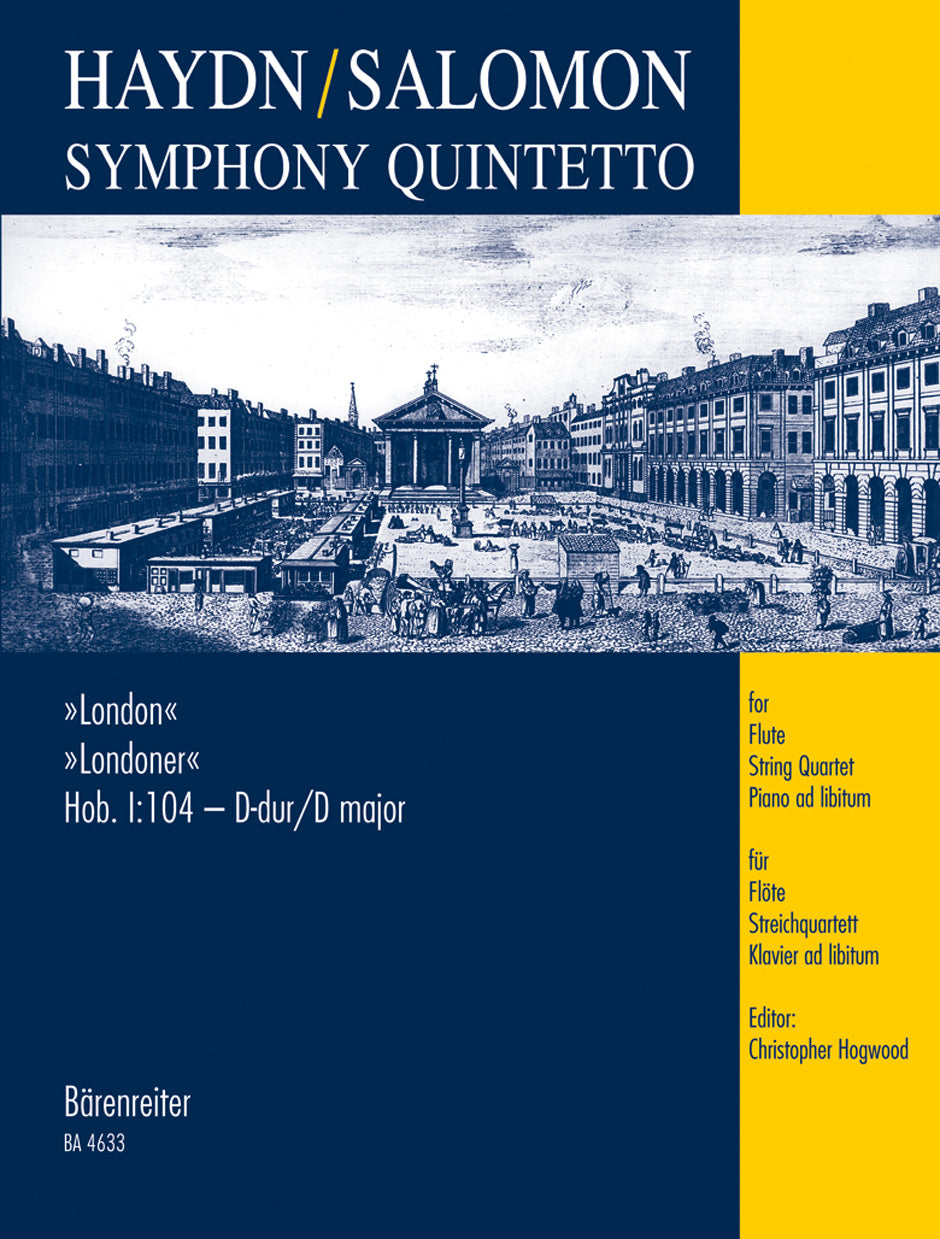 Haydn-Salomon: Symphony Quintetto based on "London" Symphony No. 12, Hob.I:104