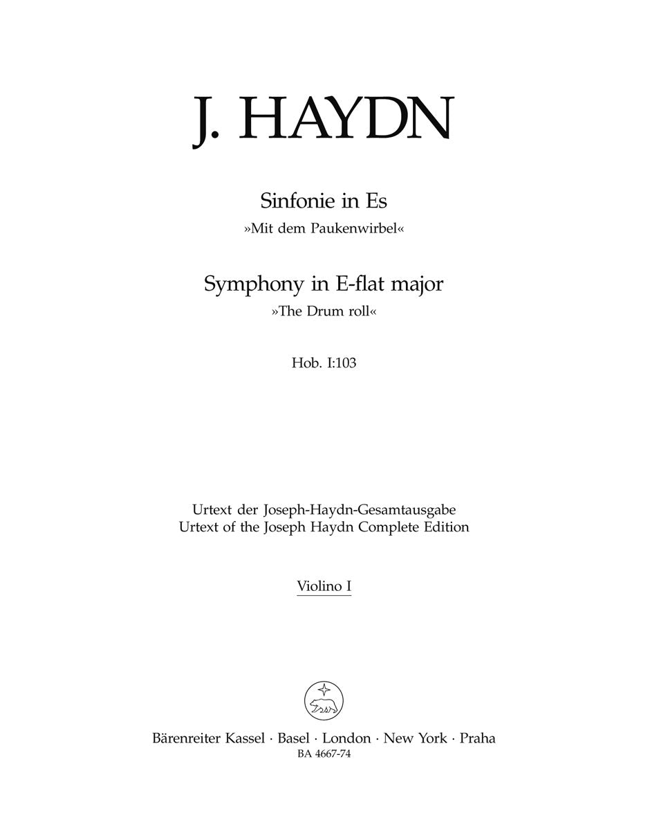 Haydn: London Symphony No. 11 in E-flat Major, Hob. I:103