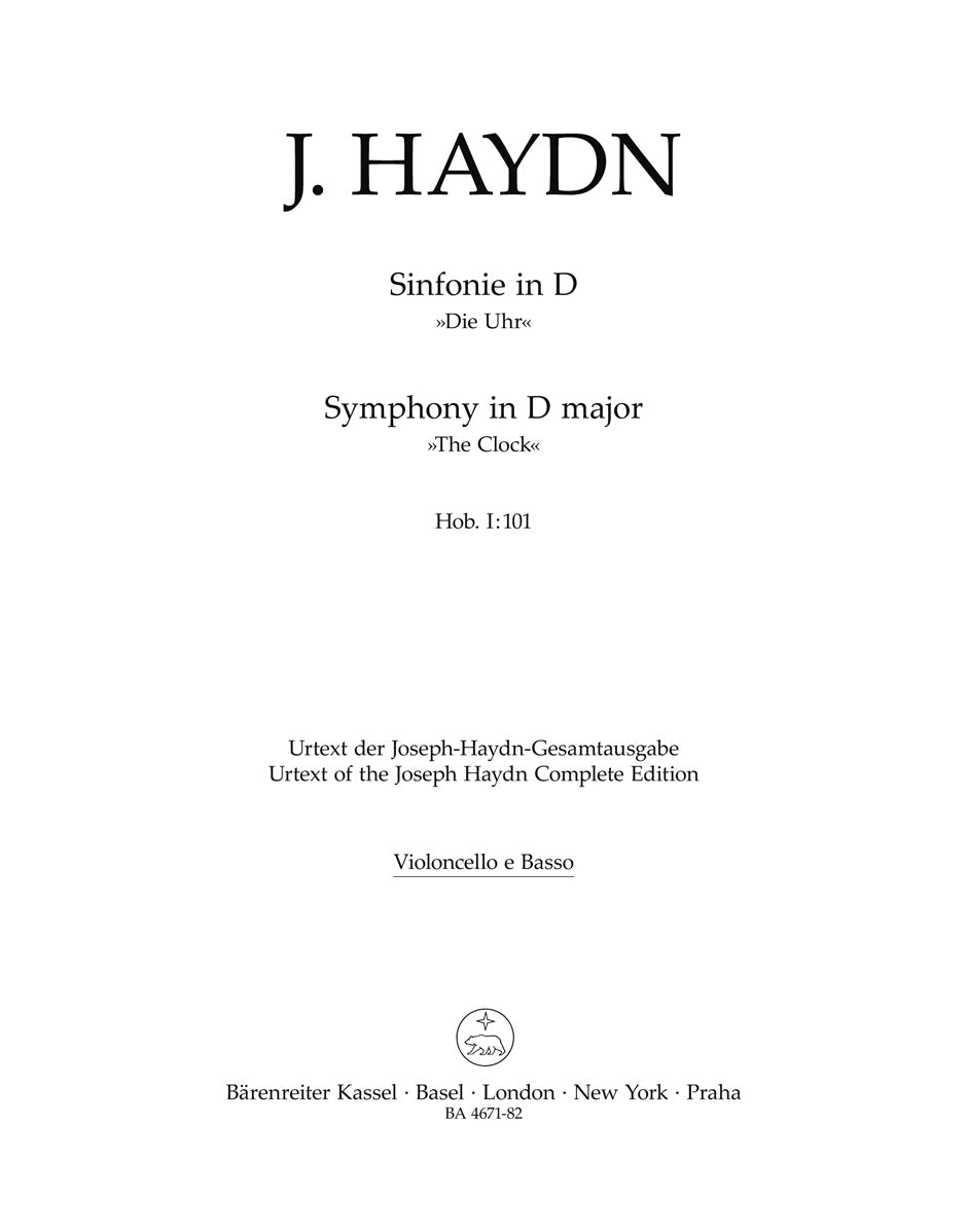 Haydn: London Symphony No. 8 in D Major, Hob. I:101