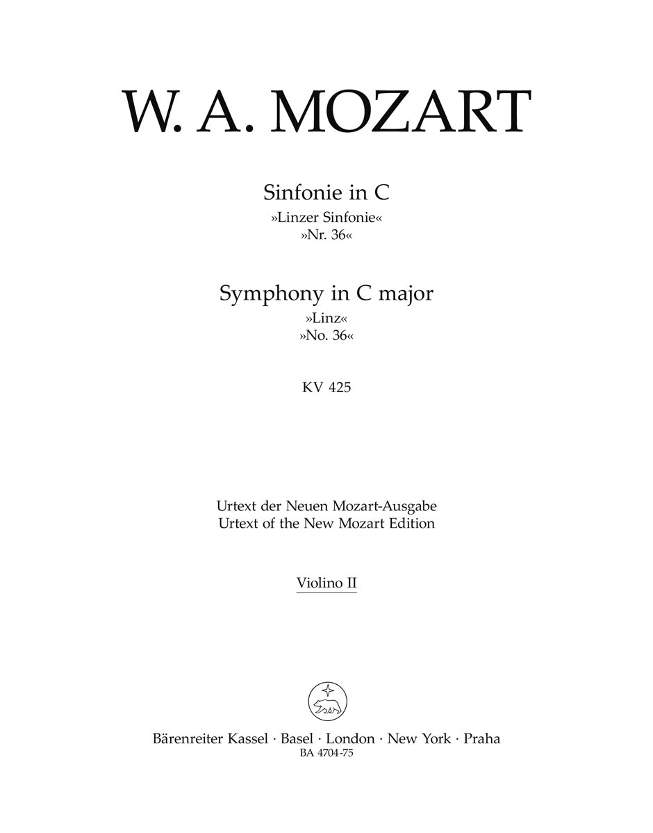 Mozart: Symphony No. 36 in C Major, K. 425 – Ficks Music