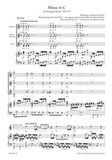 Mozart: Missa in C Major, K. 317 (arr. for female choir)