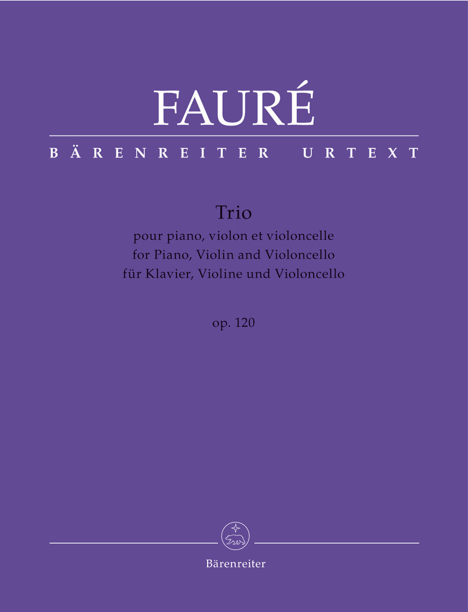 Fauré: Piano Trio in D Minor, Op. 120, N 194