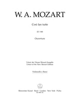 Mozart: Overture to Così fan tutte, K. 588