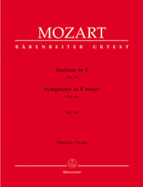 Mozart: Symphony No. 6 in F Major, K. 43