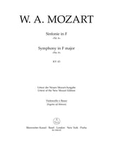 Mozart: Symphony No. 6 in F Major, K. 43